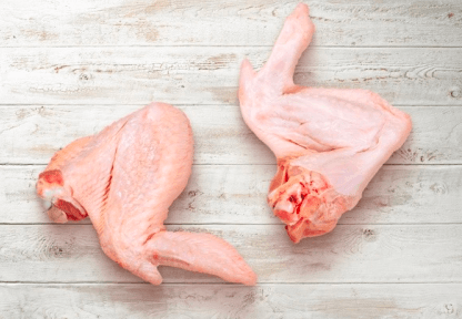 Turkey wings, 3-joint, mixed male & female